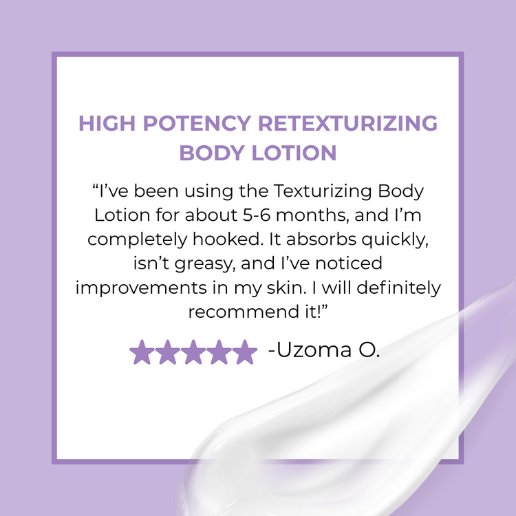 High Potency Retexturizing Body Lotion
