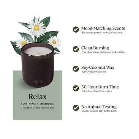Vela aromática Sprig by Kohler, Relax