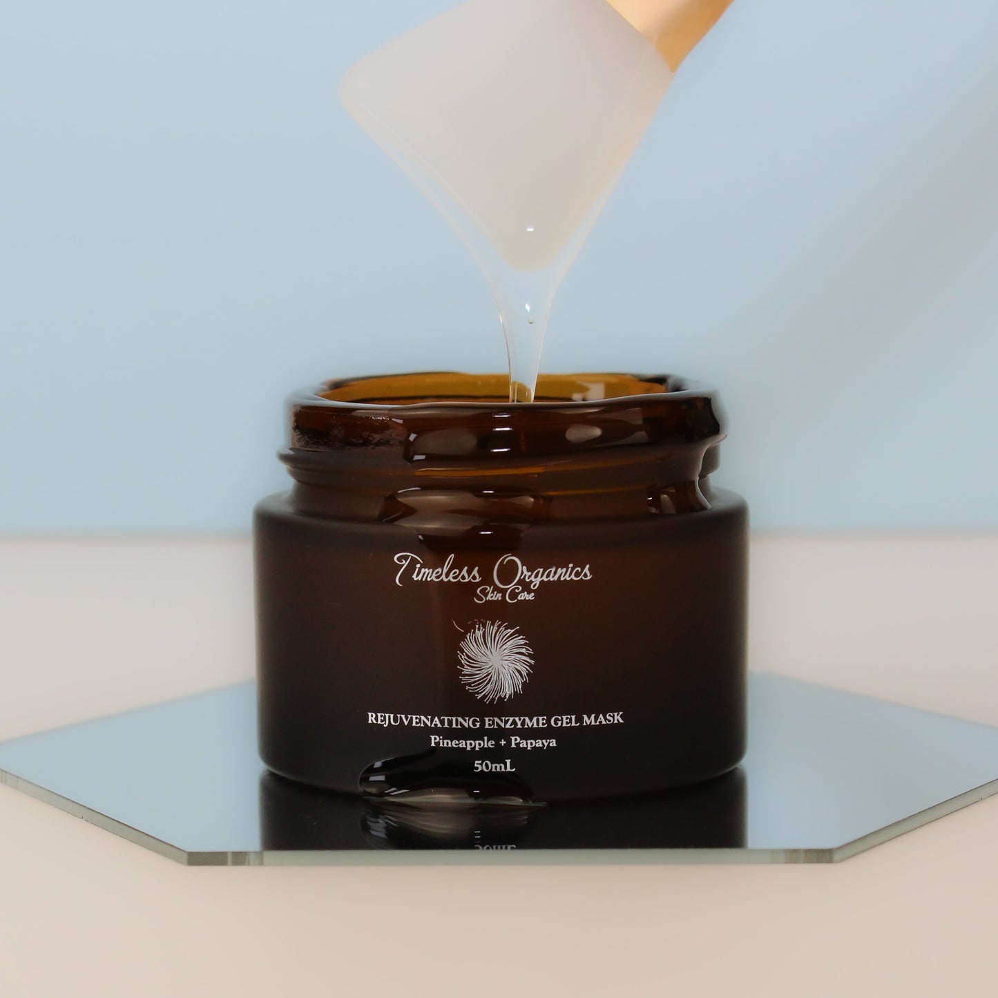 Mascarilla de gel enzimática rejuvenecedora