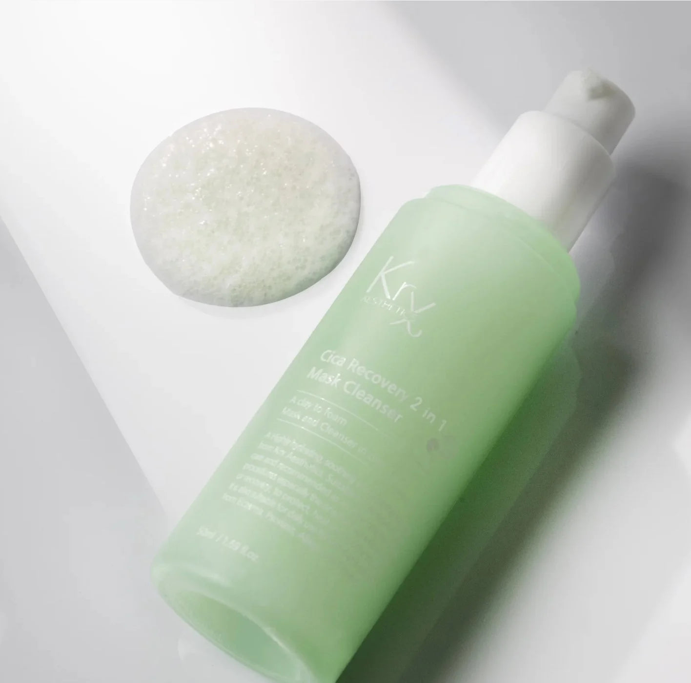 Limpiador y mascarilla recuperadora con Cica 2 en 1 KrX