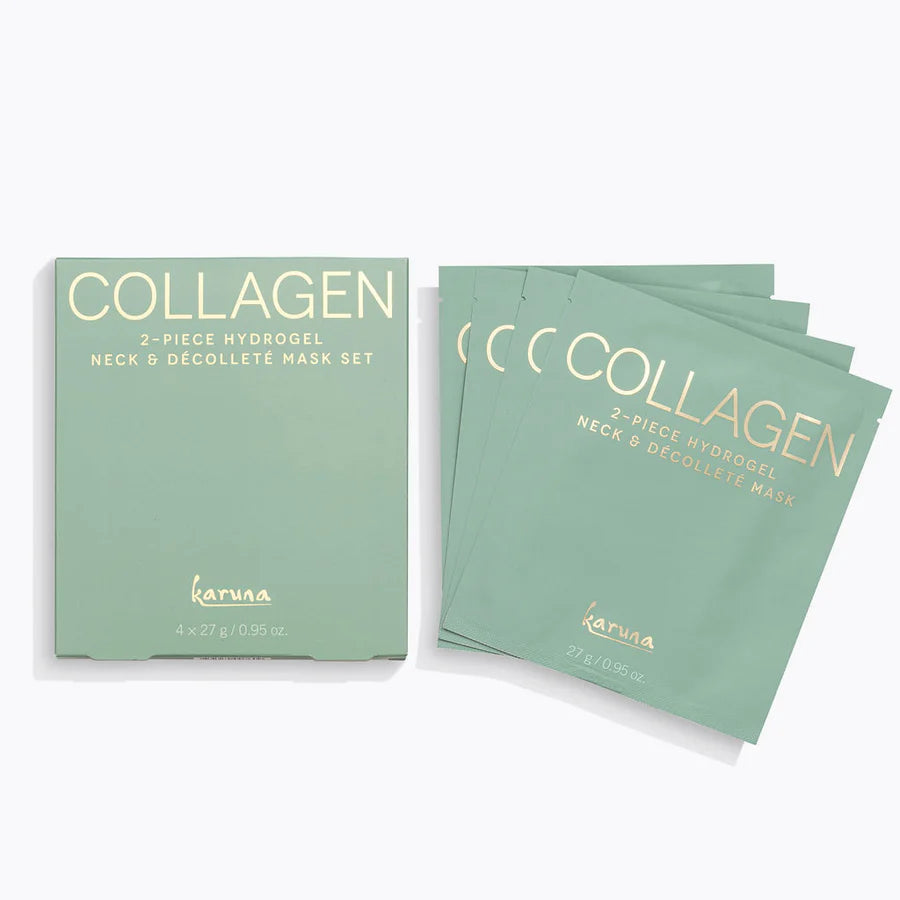 Mascarilla de hidrogel de colágeno para cuello y escote Karuna