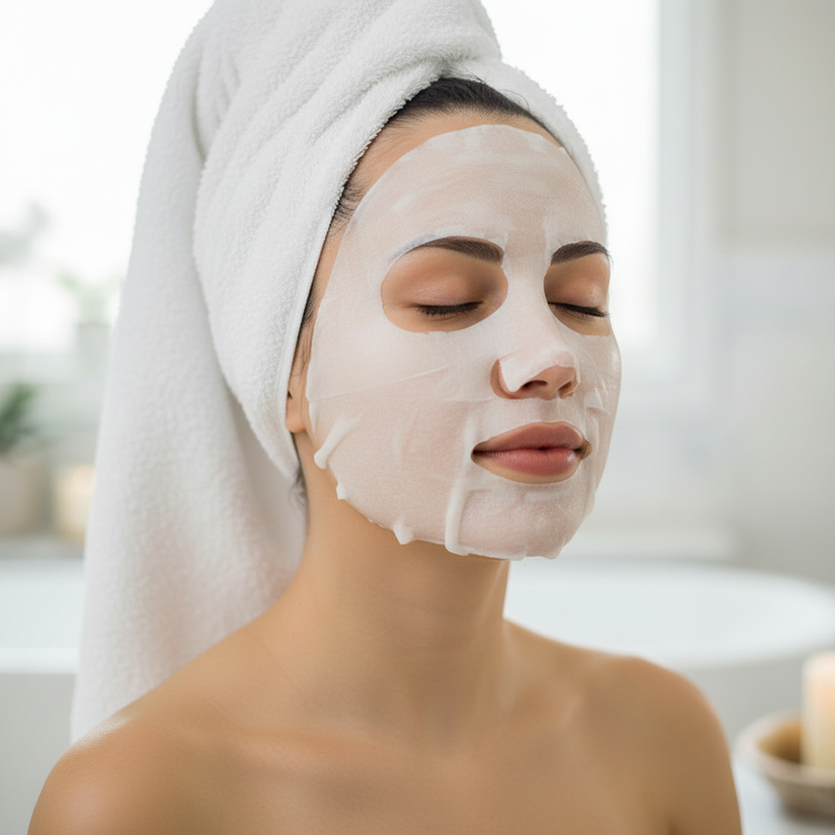 MASCARILLA INDIVIDUAL ORO 24K / CALABAZA FM4