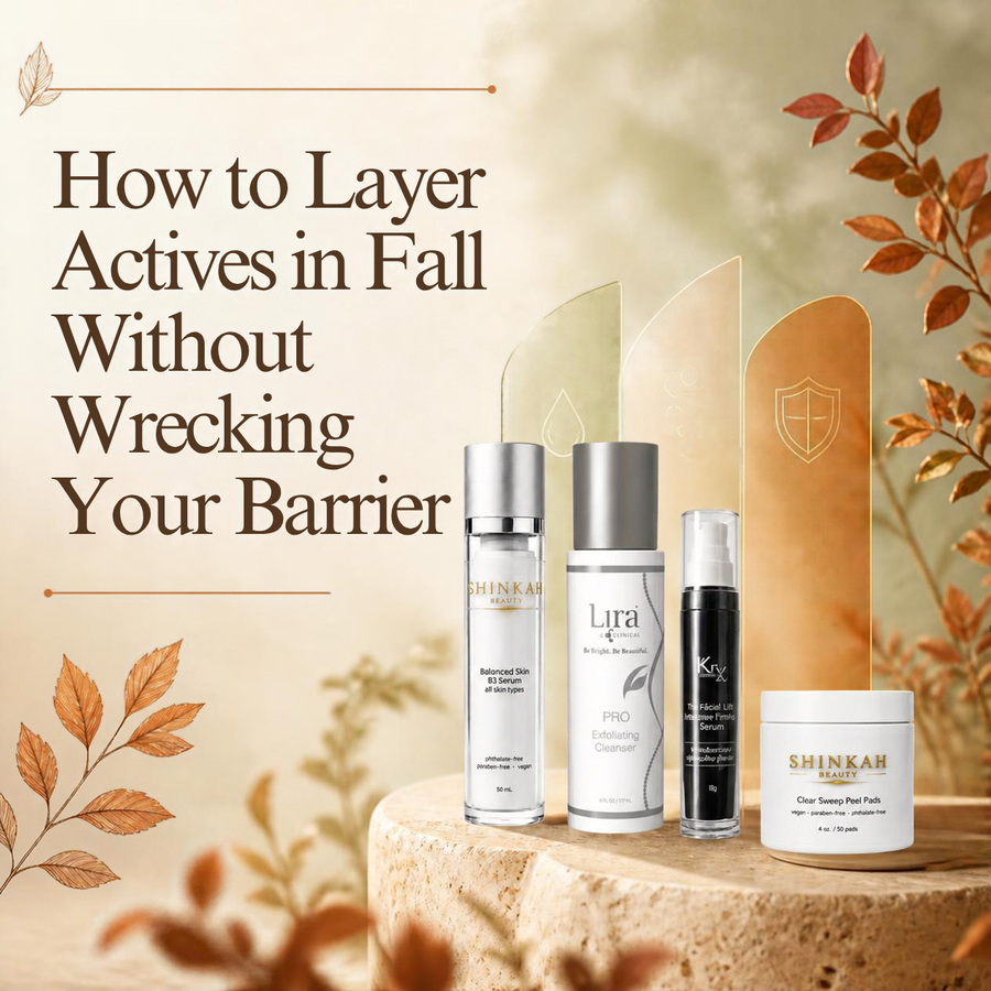 How to Layer Actives in Fall Without Wrecking Your Barrier