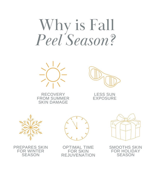 Ready, Set, Peel: Why Fall is the Perfect Season for Chemical Peels
