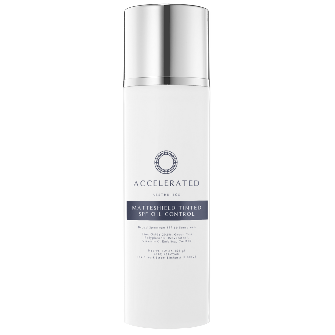 MatteShield SPF con color y control de grasa