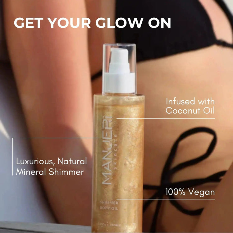 SunGlow Shimmer Body Oil