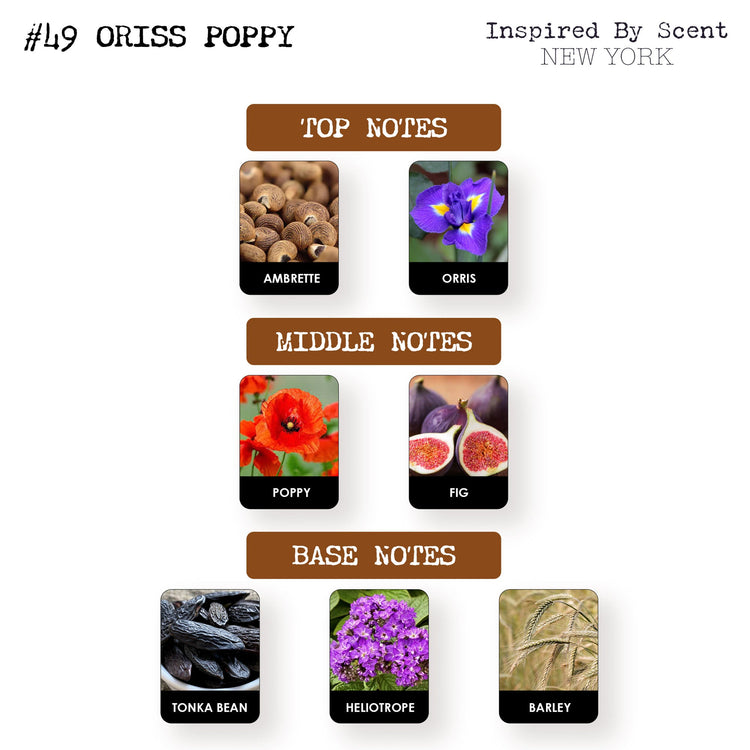 #49 Oriss Poppy Parfum