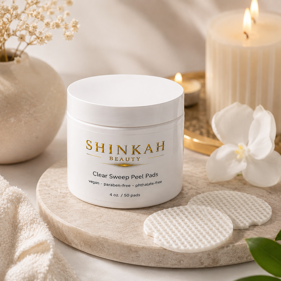 Clear Sweep Peel Pads
