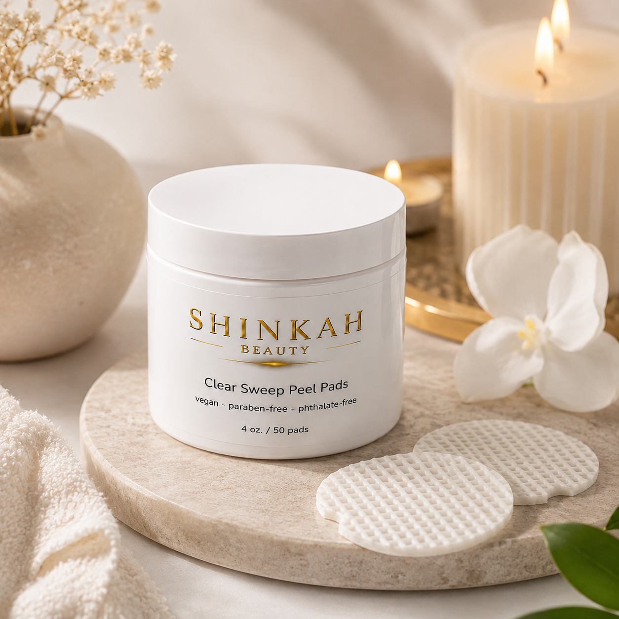 Clear Sweep Peel Pads