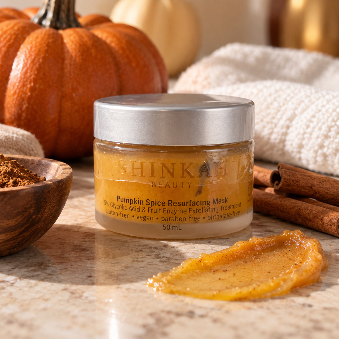 Pumpkin Spice Resurfacing Mask