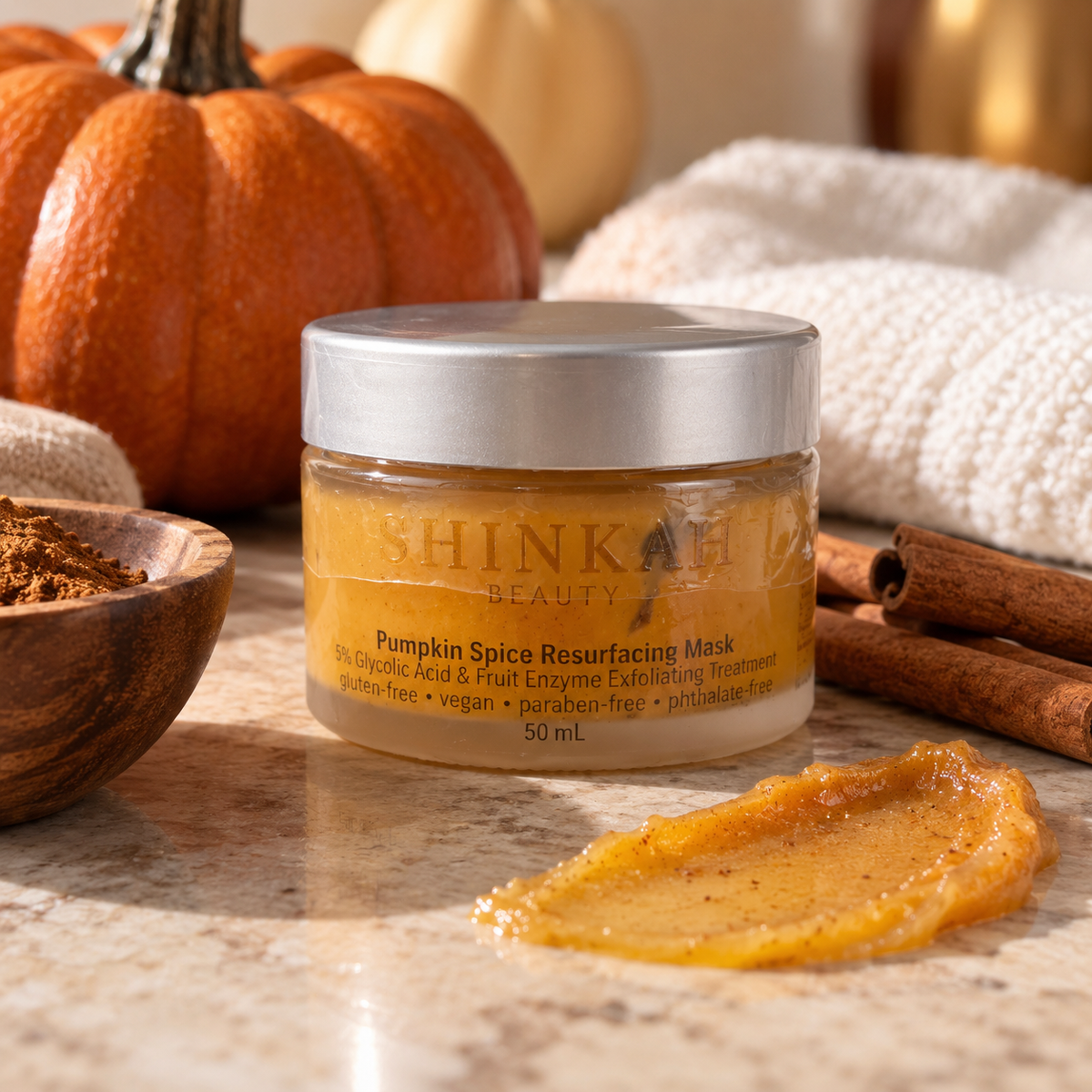Pumpkin Spice Resurfacing Mask