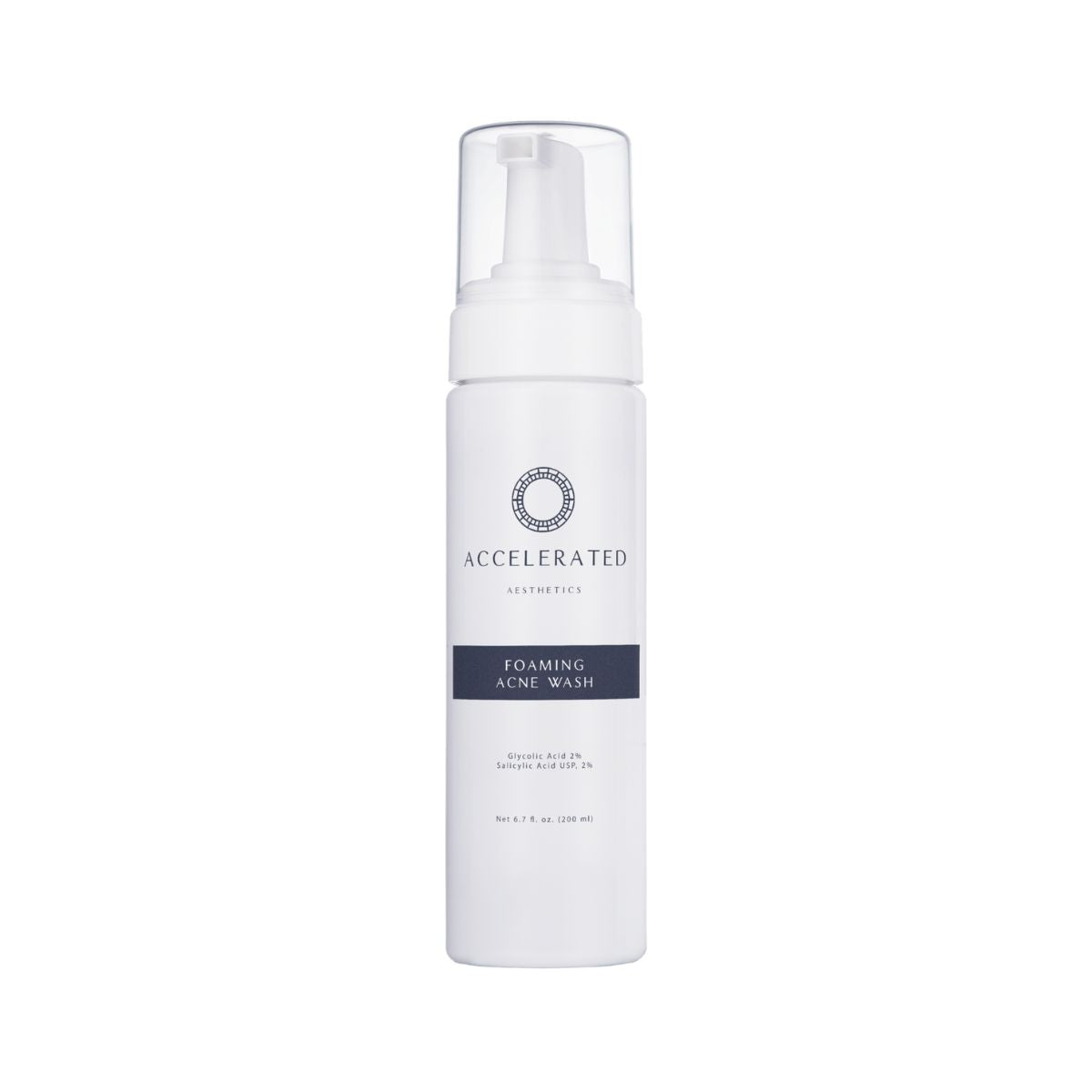 Limpiador facial espumoso para el acné