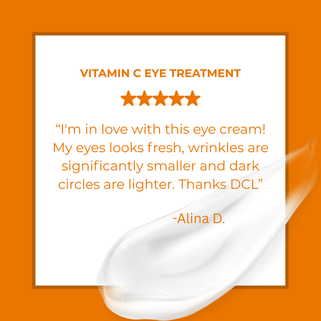 Tratamiento de ojos con vitamina C