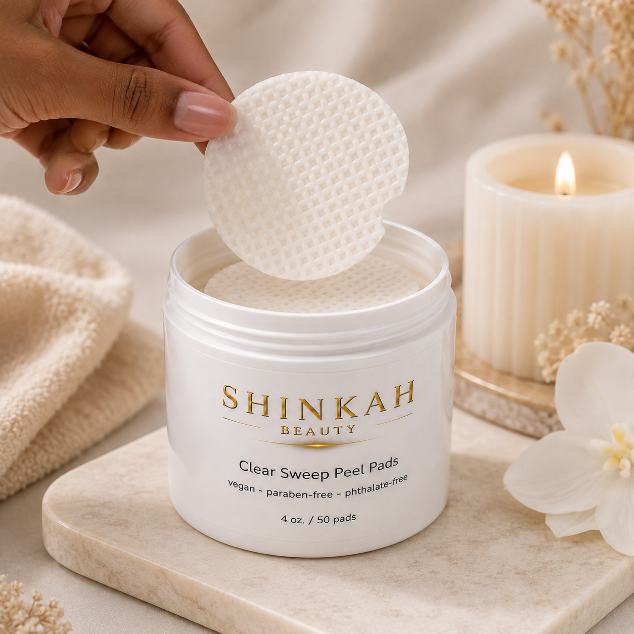 Clear Sweep Peel Pads