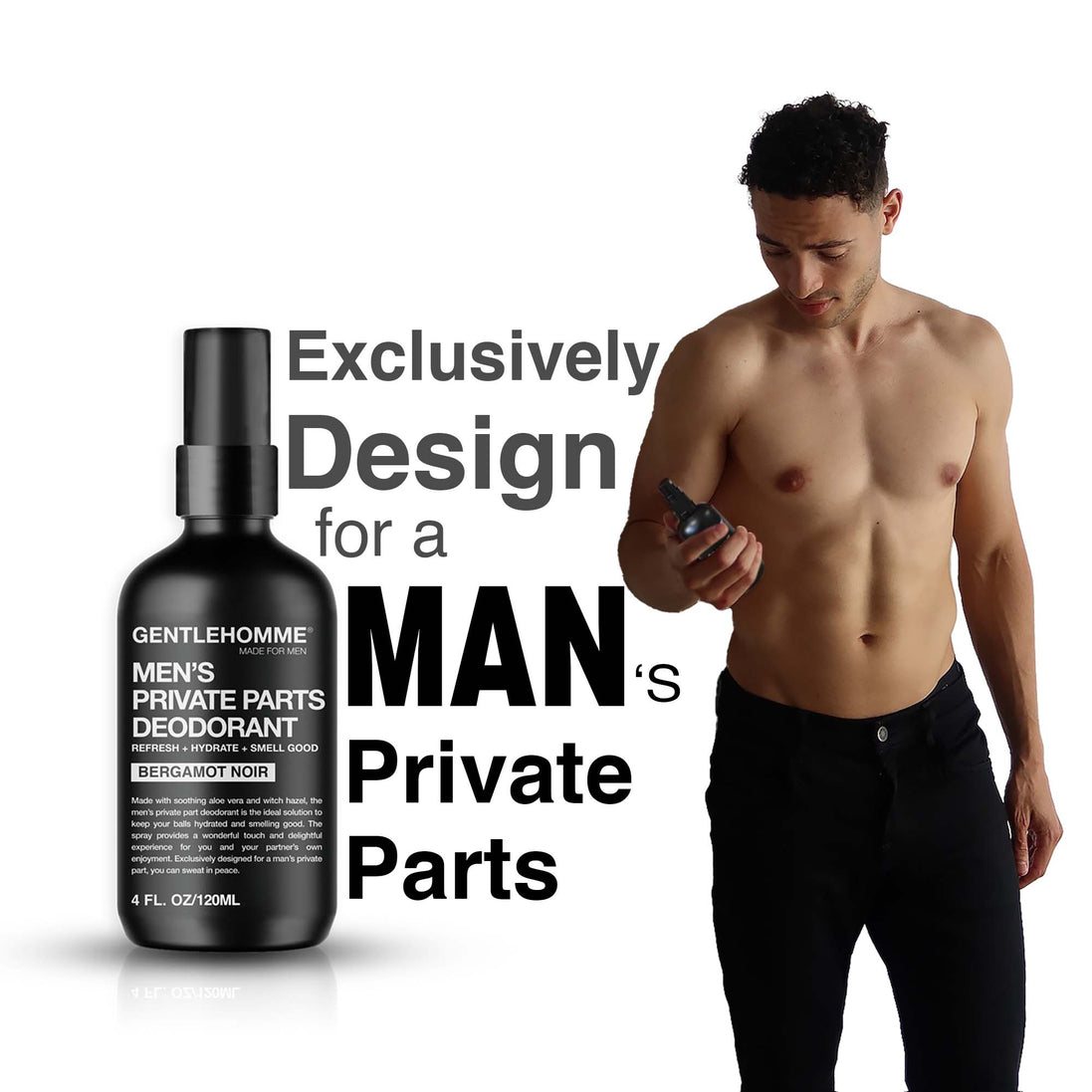 Balls Spray - Bergamot Noir