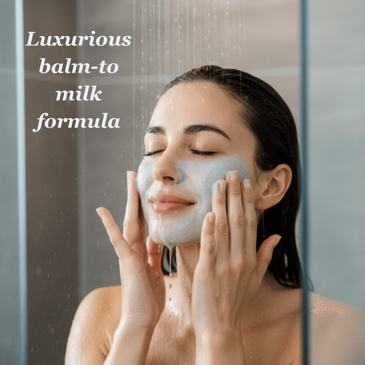 Sea Breeze Moisturizing Blue Tansy Cleansing Balm and a Moisture Mask