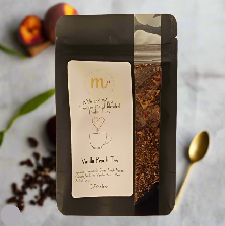 Vanilla Peach Herbal Tea Loose Leaf