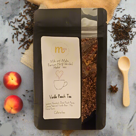 Vanilla Peach Herbal Tea Loose Leaf