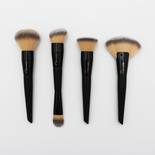 Set de brochas de maquillaje de precisión Glow Pro