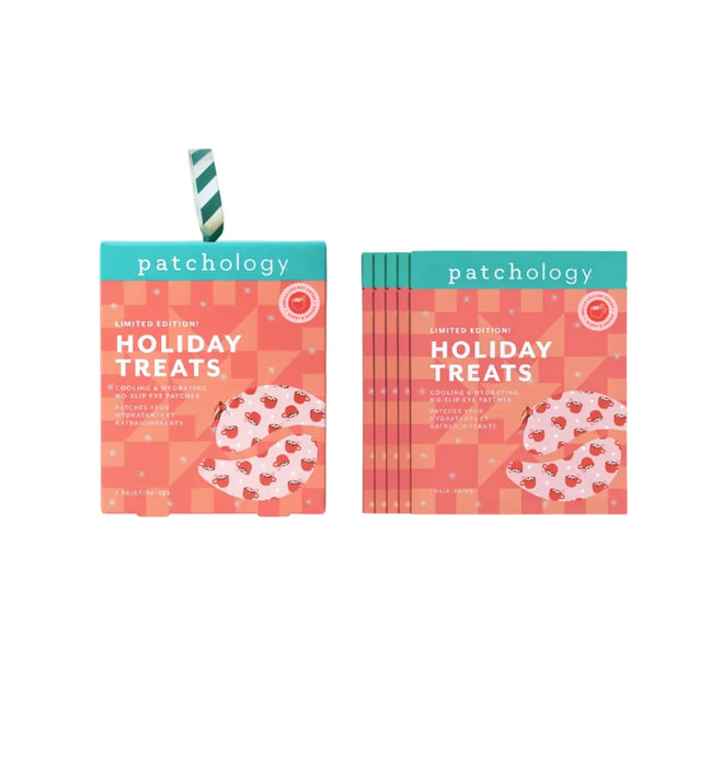 Holiday Treats, Cooling & Hydrating No-Slip Eye Patches