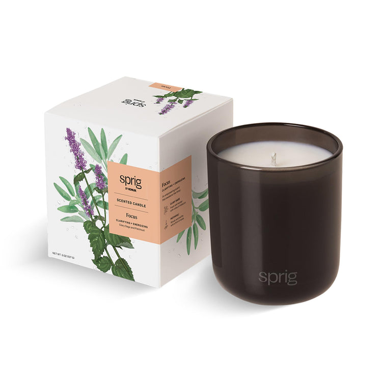Sprig by Kohler Scented Candle, Focus