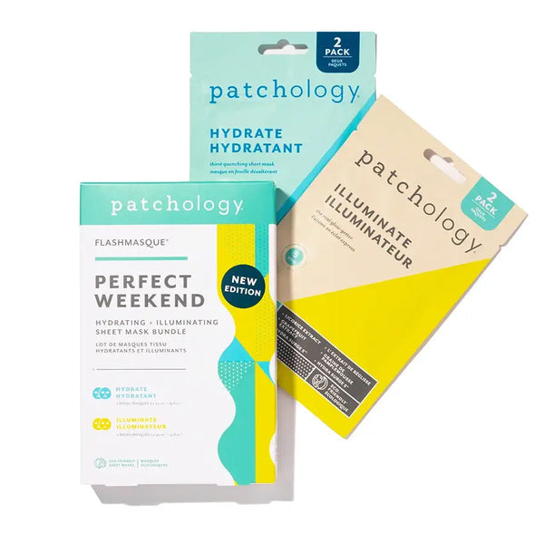 Kit Dúo FlashMasque Perfect Weekend de Patchology