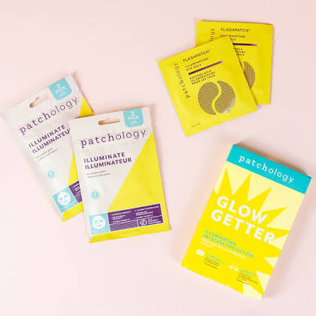 Colección Iluminadora para el Cuidado de la Piel Glow Getter de Patchology