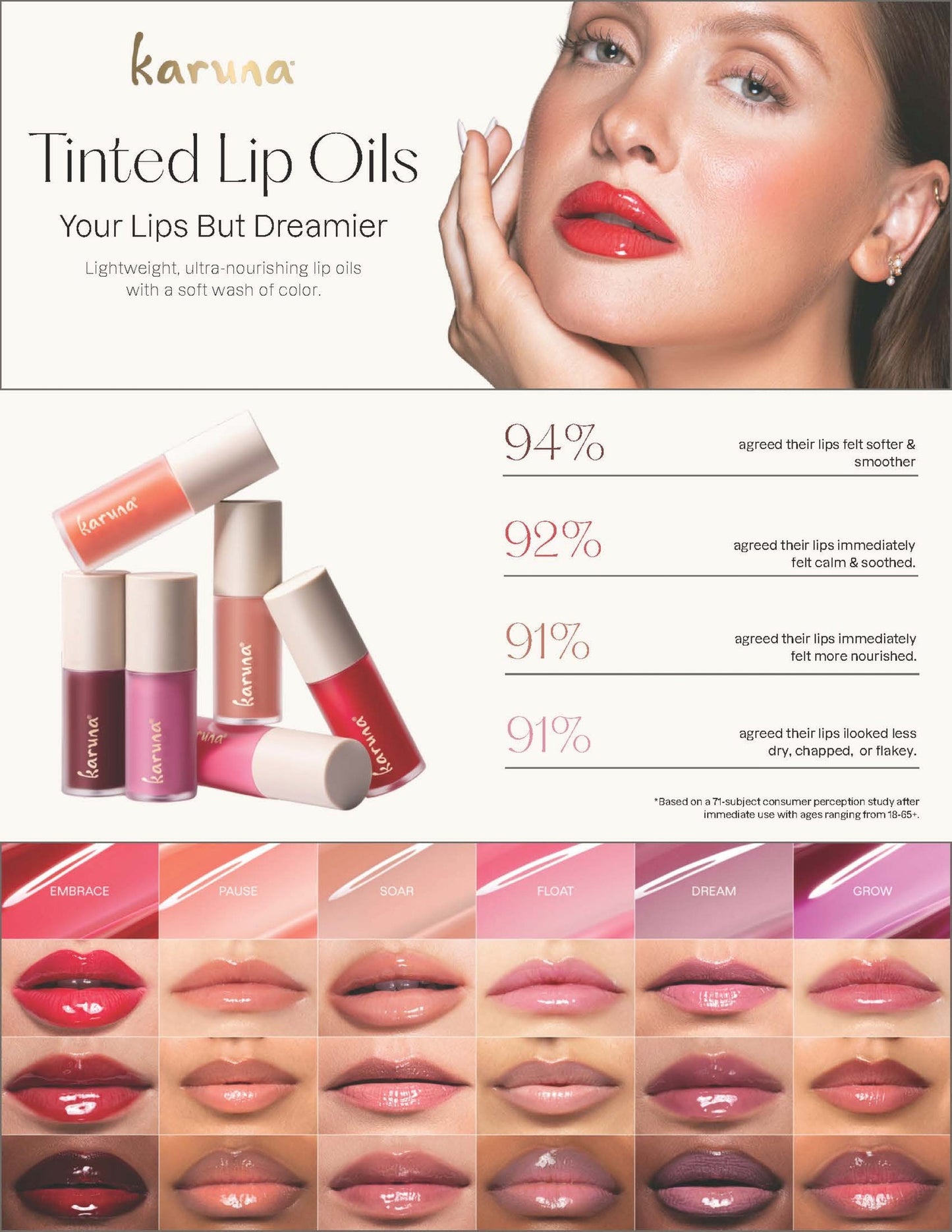 Karuna Aceite Labial con Tinte