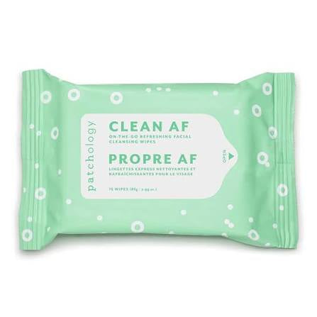 Toallitas Limpiadoras Faciales Patchology Clean AF