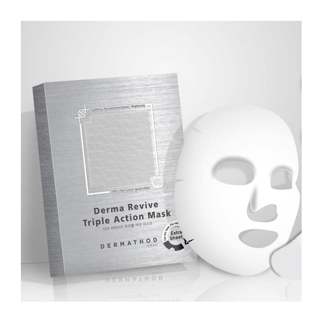 Mascarilla de Triple Acción Revive de Dermathod (Paquete de 5)