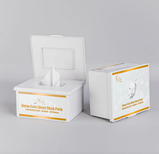 KrX Tranexamic + Arbutin Mascarillas de Cuidado en Casa