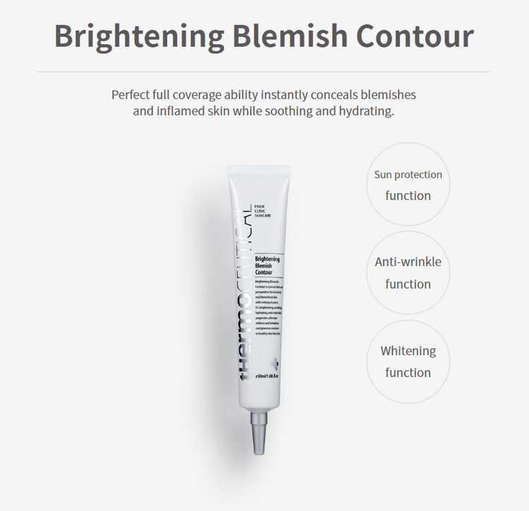 Contorno de imperfecciones iluminador termocéutico