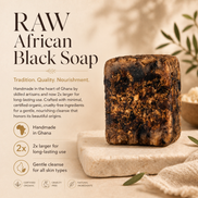 Jabón Negro Africano CRUDO