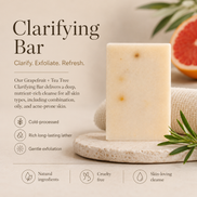 Grapefruit + Tea Tree Clarifying Bar