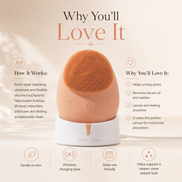 Cepillo Limpiador Facial Timeless