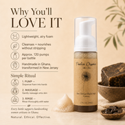 Liquid RAW African Black Soap - Foaming