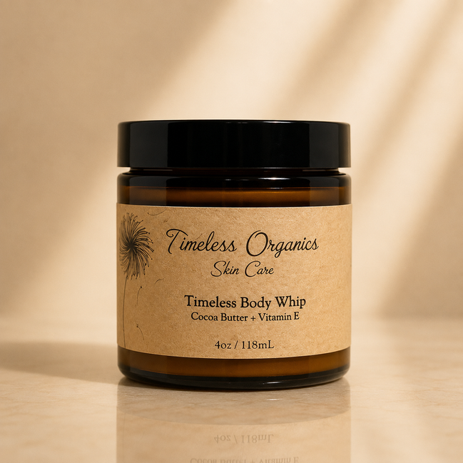 Crema corporal batida - Manteca de cacao + Vitamina E