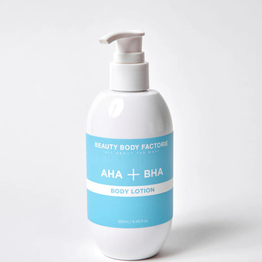 Loción corporal AHA + BHA de Body Factorie