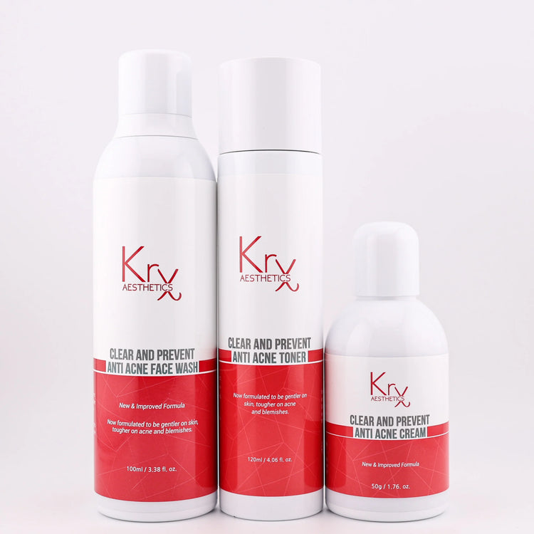 KrX Clear + Prevent Anti Acne Bundle