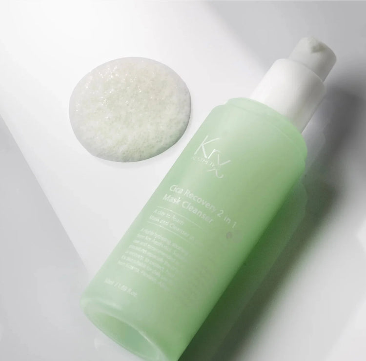 KrX Cica Recovery 2 in 1 Mask Cleanser