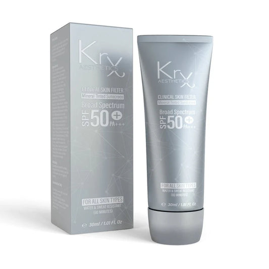 KrX Protector solar con color y filtro de piel SPF 50 PA+++