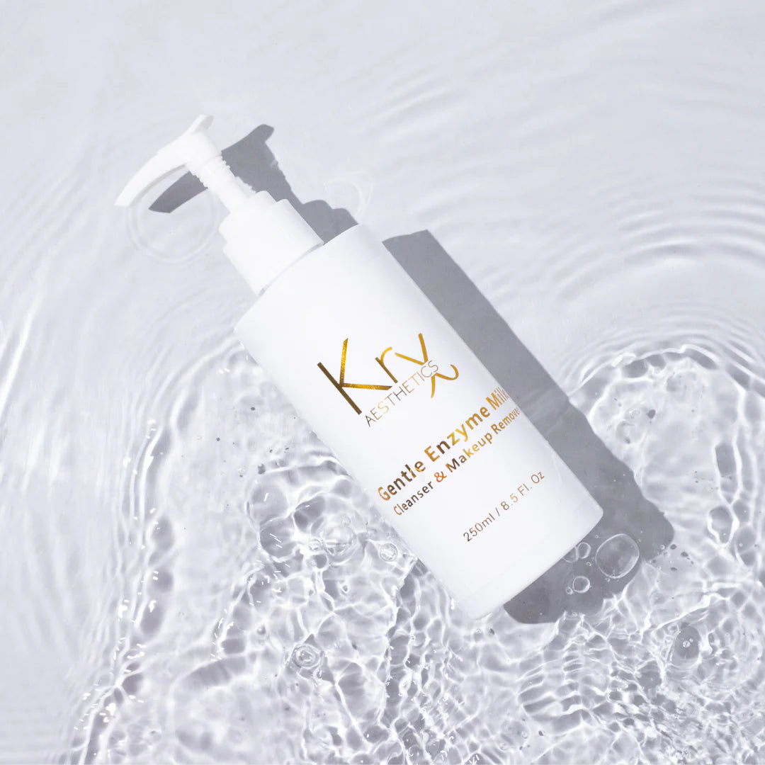 KrX Limpiador y Desmaquillante de Leche Enzimática Suave
