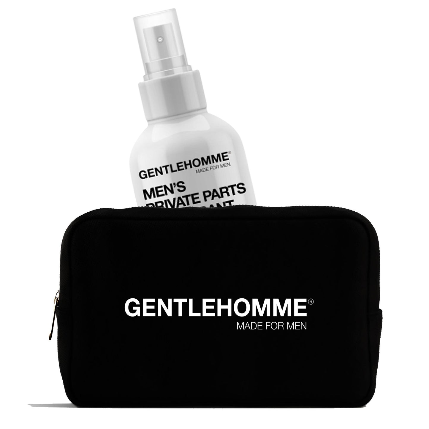 Kit de viaje de desodorante para partes íntimas masculinas