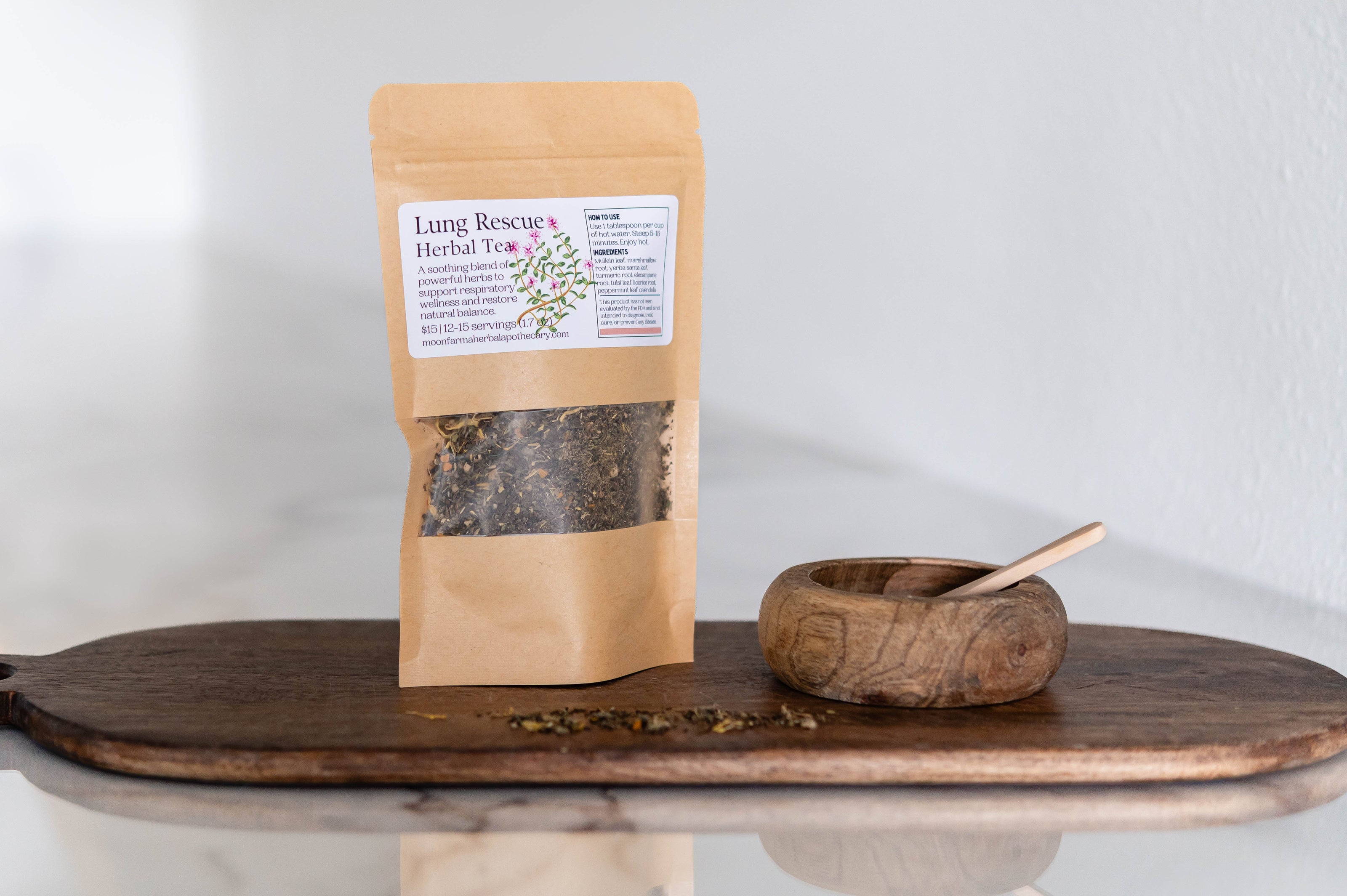 Té Herbal Rescate Pulmonar