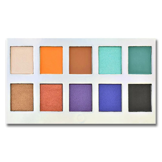 Colección de sombras de ojos OMG de 10 colores OMG10