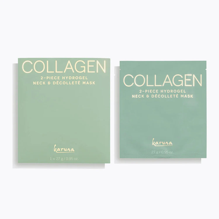 Mascarilla de hidrogel de colágeno para cuello y escote Karuna