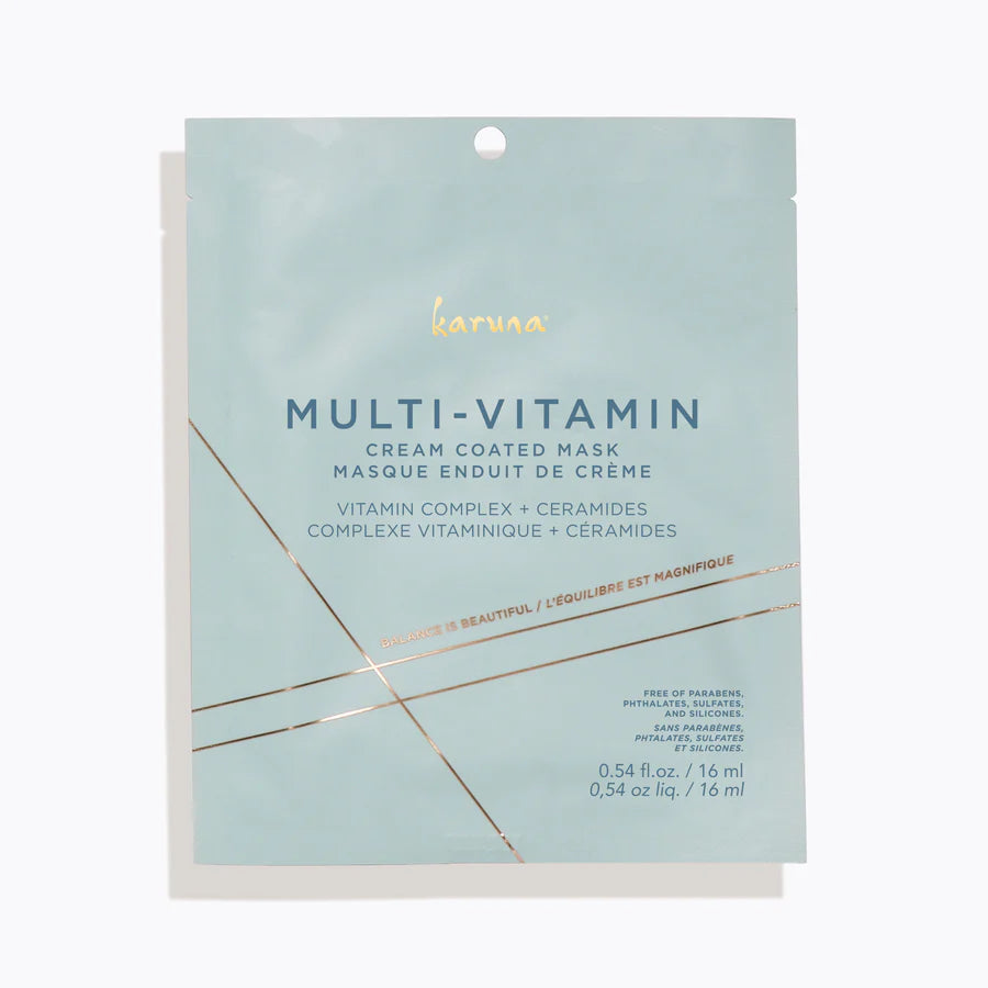 Mascarilla facial con multivitaminas de Karuna
