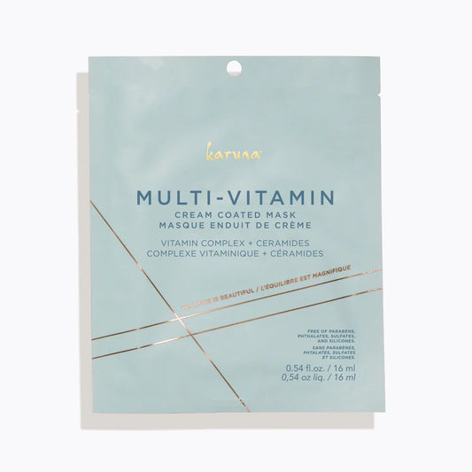 Mascarilla facial con multivitaminas de Karuna