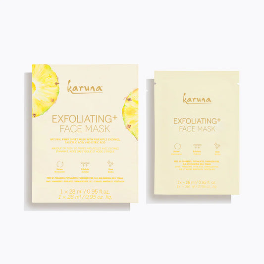 Mascarilla facial exfoliante Karuna+