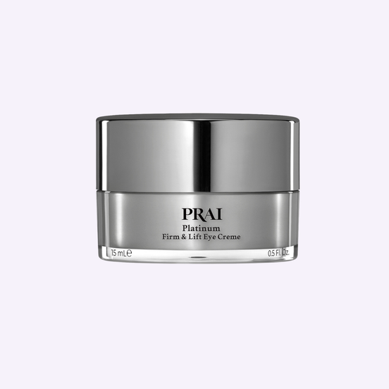 Crema de ojos reafirmante y lifting con platino